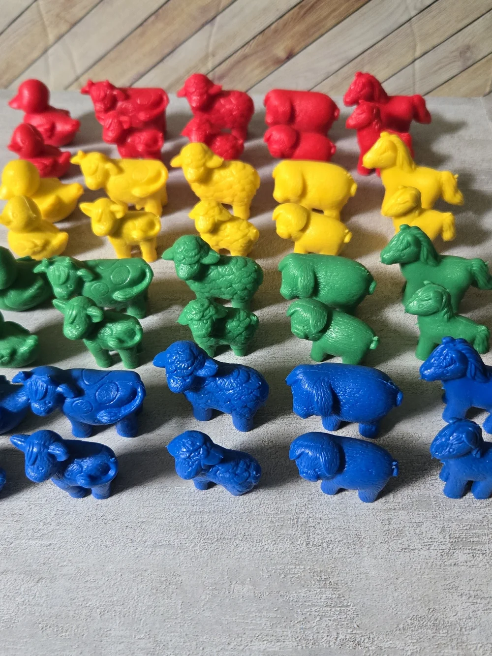 STEM Educational Math Counters Sorting Set Counting Bears Animals Stacking Cups
